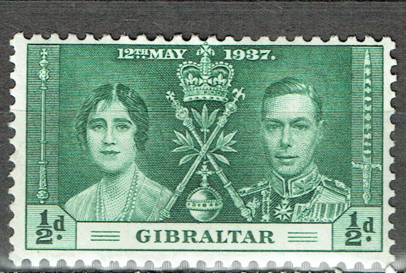 Gibraltar SC# 104 *Mint H* 