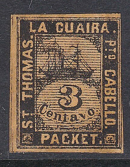 VENEZUELA  La Guiara ship local post - an old forgery  of this classic......D453