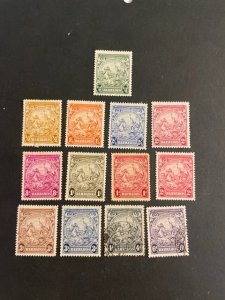 Barbados sc 193,193a,194,195,195a,196,197,197a,198,199,199a,200 MH+u