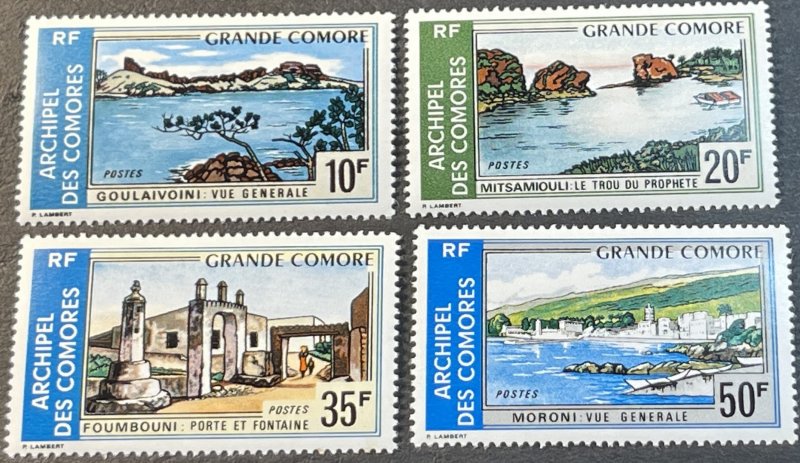 COMORO ISLANDS # 107-110-MINT/NEVER HINGED----COMPLETE SET----1973