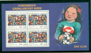 GREENLAND B29a MNH S/S CV $9.00 BIN $6.00