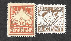 Netherlands140-141 Mint!