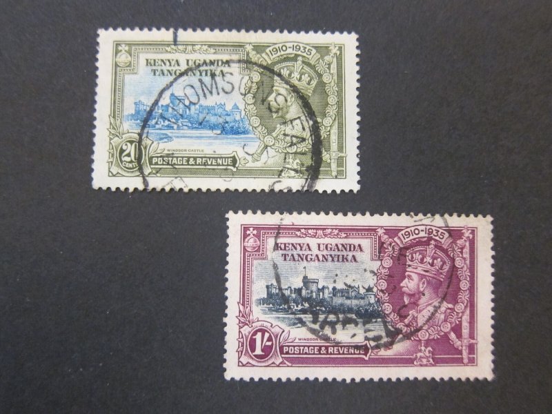 Kenya Uganda Tanganyika 1935 Sc 42,45 FU