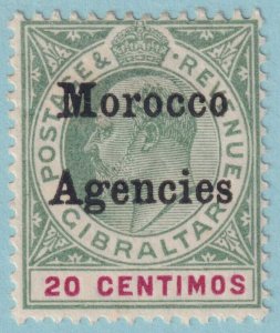 GREAT BRITAIN OFFICES ABROAD - MOROCCO 22   MINT HINGED OG * VERY FINE! - GVL