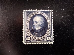 US #259 mint hinged unwmk e23.8 15287