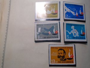 Bulgaria  #  1306-10  MNH