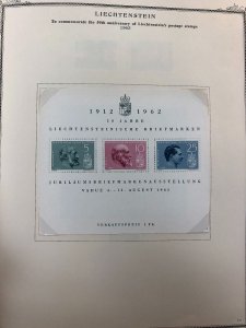 LIECHTENSTEIN – MINT COLLECTION 2nd HALF OF THE 20th CENTURY – 424449