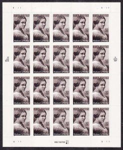 USA-Sc#3181- id12-unused NH sheet-Black Heritage-Madam Walker-1998-