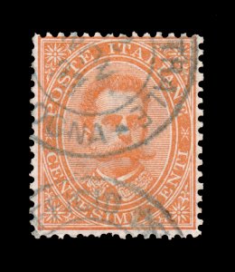 ITALY STAMP 1879. SCOTT # 47. USED. ITEM 5