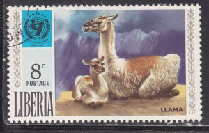 Liberia 573 Llamas 1971