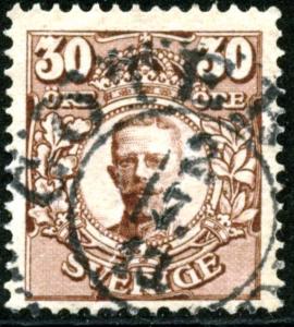 SWEDEN - SC #86 - used - 1911 - Item SWEDEN013