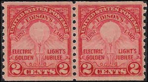 656 Mint,OG,NH... Pair... SCV $45.00... VF+