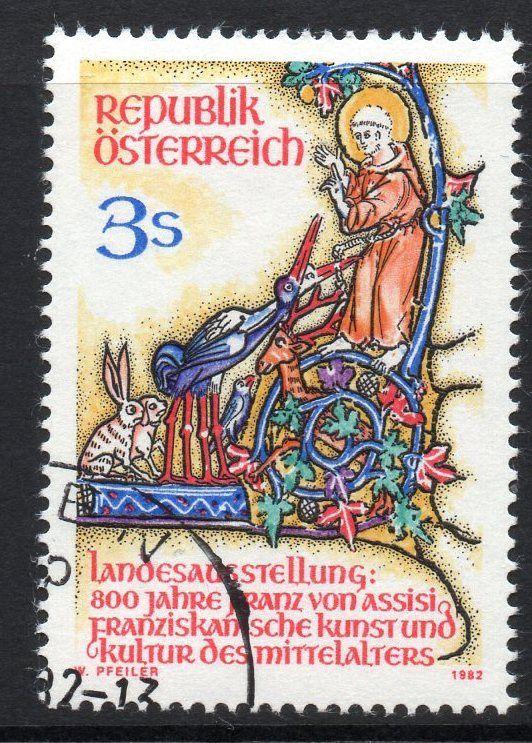 AUSTRIA SG1930 1982 ART & CULTURE IN THE MIDDLE AGES EXHIBITION FINE USED