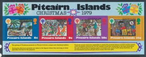 Pitcairn Islands  SG MS204  SC# 191a MNH  Christmas 1979 see details & scans