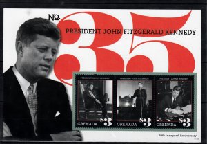 Grenada 2011 MNH President John F Kennedy 50th Inaugural Anniv II 3v S/S JFK US