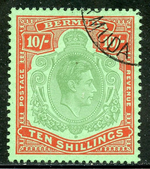 Bermuda # 126, Used. CV $ 32.50