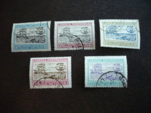 Stamps - Liberia - Scott# 209-213 - CTO Set of 5 Stamps