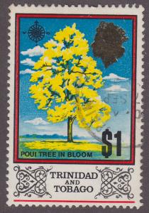 Trinidad & Tobago 157 Poui Tree in Bloom 1969