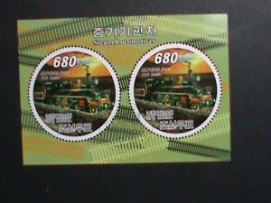 ​KOREA STAMP-2008 SC#4792 CLASSIC TRAIN CTO-MNH SHEET. VERY RARE PLEASE