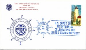 1990 USS Constitution - US Coast Guard Bicentennial - Boston, MA - F21770