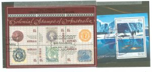 Australia  #1180/1183a Used Souvenir Sheet