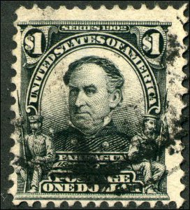 1903 US Stamp #311 $1 Used F/VF Catalogue Value $90