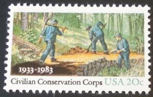 1983 20c Civilian Conservation Corps 2037 Mint NH