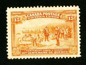 Canada Stamps # 102 VF Unused Scott Value $225.00