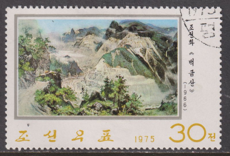 North Korea 1335 Mt. Paekgum 1975