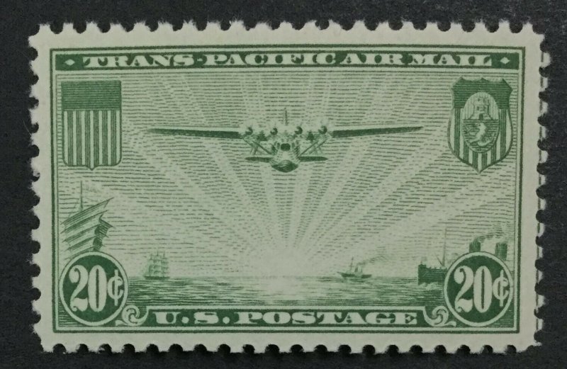 MOMEN: US #C21 MINT OG NH POST OFFICE FRESH XF #31427