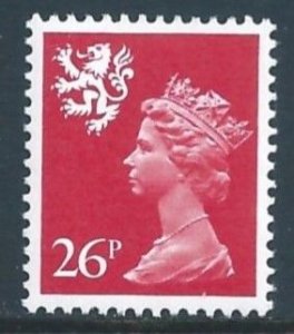 Great Britain-Scotland #SMH49 NH 26p Queen Elizabeth - Type I