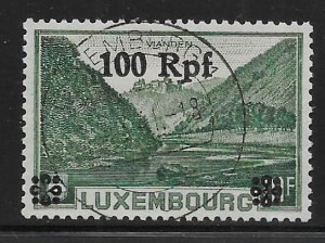 Luxembourg N32 100rpf German Occupation single Used