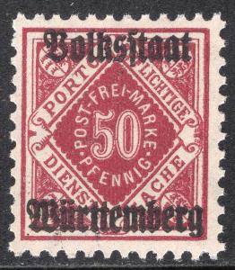 WURTTEMBERG SCOTT O52