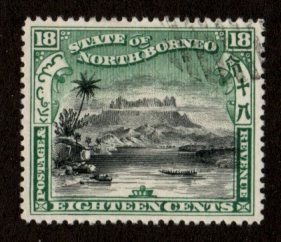 North Borneo #89 used