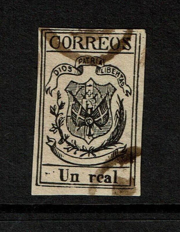 Dominican Republic SC# 9 Used Reprint? / Thick Wove Paper - S9154