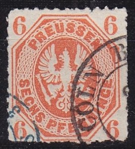 GERMANY Preussen [1861] MiNr 0015 a ( O/used ) [01]