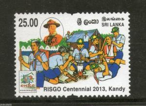 Sri Lanka 2013 RISGO Rajans International Scout Gathering Of Centennial MNH #225