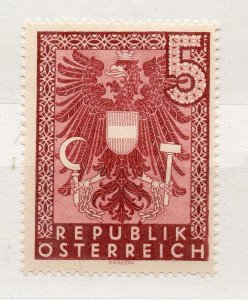 Austria 1945 Early Issue Fine Mint Hinged 5S. NW-264610