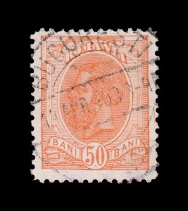 ROMANIA STAMP 1893 SCOTT # 129. USED. ITEM 4