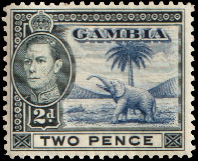 Gambia Scott 135 Mint never hinged.