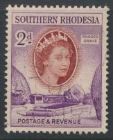 Southern Rhodesia  SG 80  SC# 83  Used  Rhodes Grave   see scan  