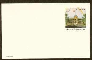 #UX81 Historic Preservation Postal Card - Mint