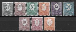 Upper Silesia 1-9 Plebiscite set MH