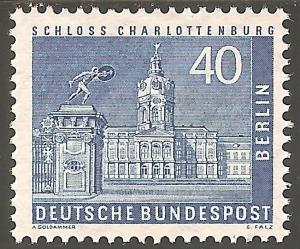 GERMANY BERLIN Sc# 9N131 MNH FVF Charlottenburg Castle