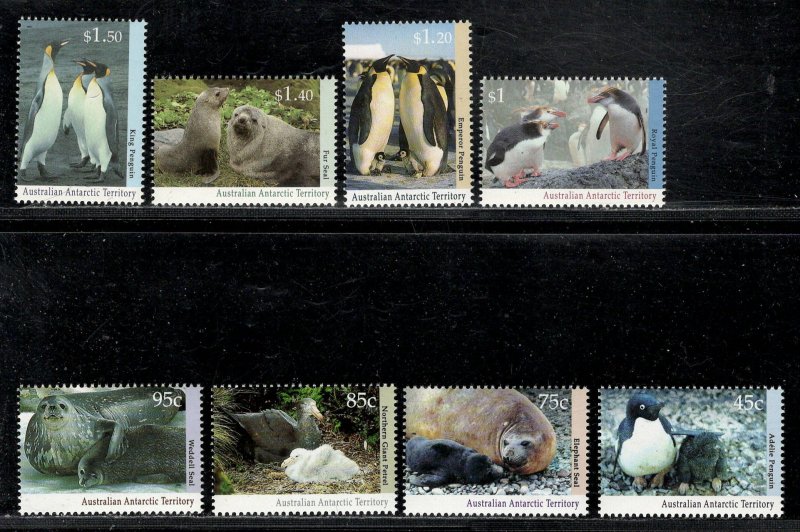 AUSTRALIAN ANTARCTIC TERRITORY SC# L83-89 VF/MNH