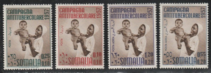 Somalia #B52-B53, CB11-CB12 MNH Full Set of 4