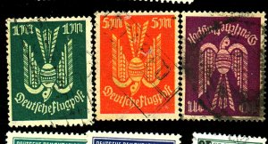 GERMANY #C8 C11-12 USED FVF Cat $114