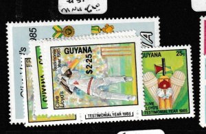 Guyana Cricket SC 1394-8 MNH (6gen)