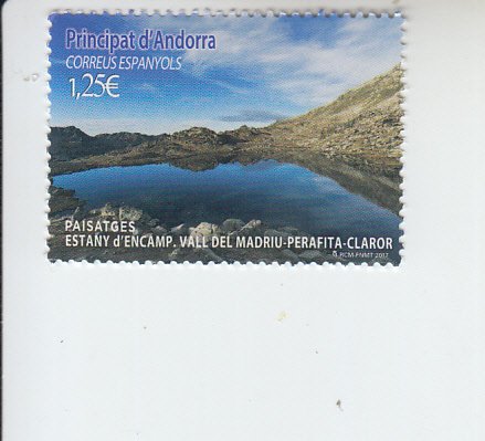 2019 Sp Andorra Estany d'Encamp Landscapes  (Scott NA) MNH