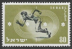 Israel # 37 MACCABIAH  Games  1950 (1)  VLH Unused